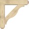 Ekena Millwork Funston Craftsman Rough Sawn Bracket w/ Offset Brace, Douglas Fir, 8"W x 38"D x 38"H BKT0806X38X38FST04RDF - alternate 2